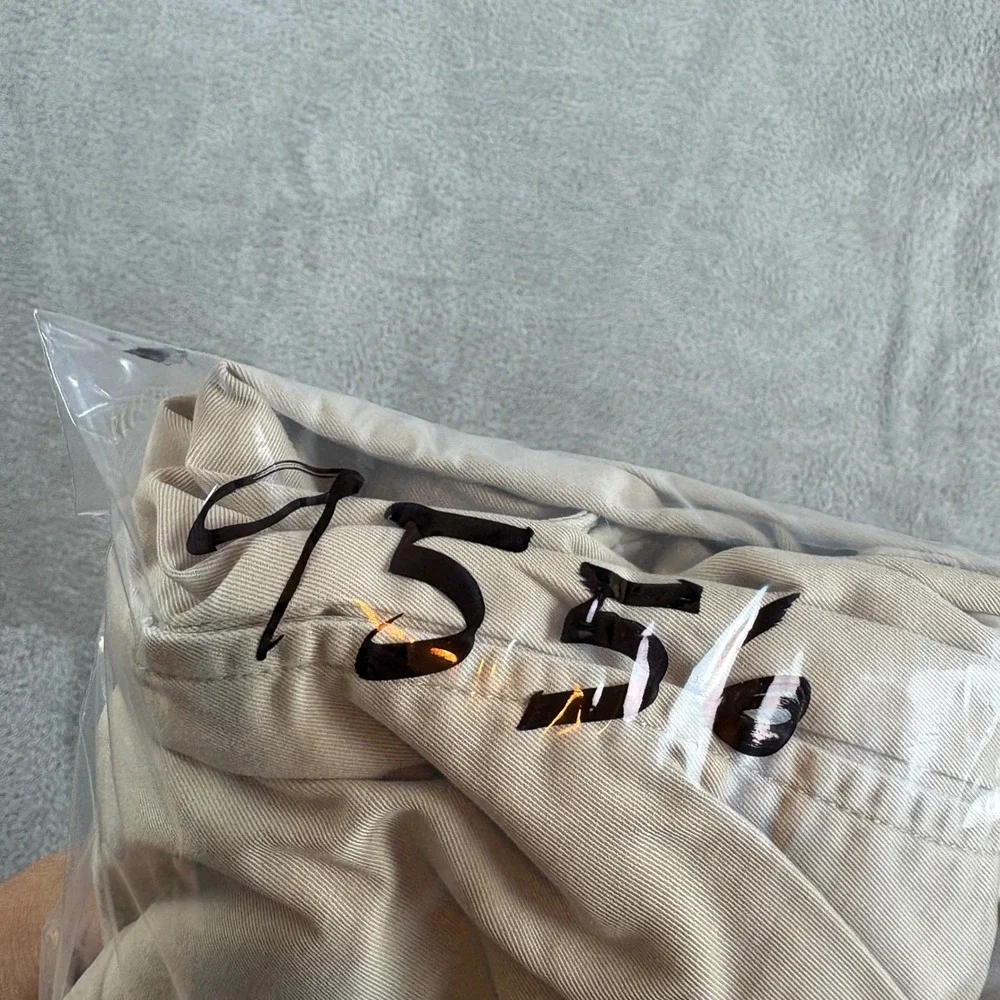 Polo Ralph Lauren Pants Men 38x32 (Fits 38x31) Hammond Pant Pleated Khaki Tan